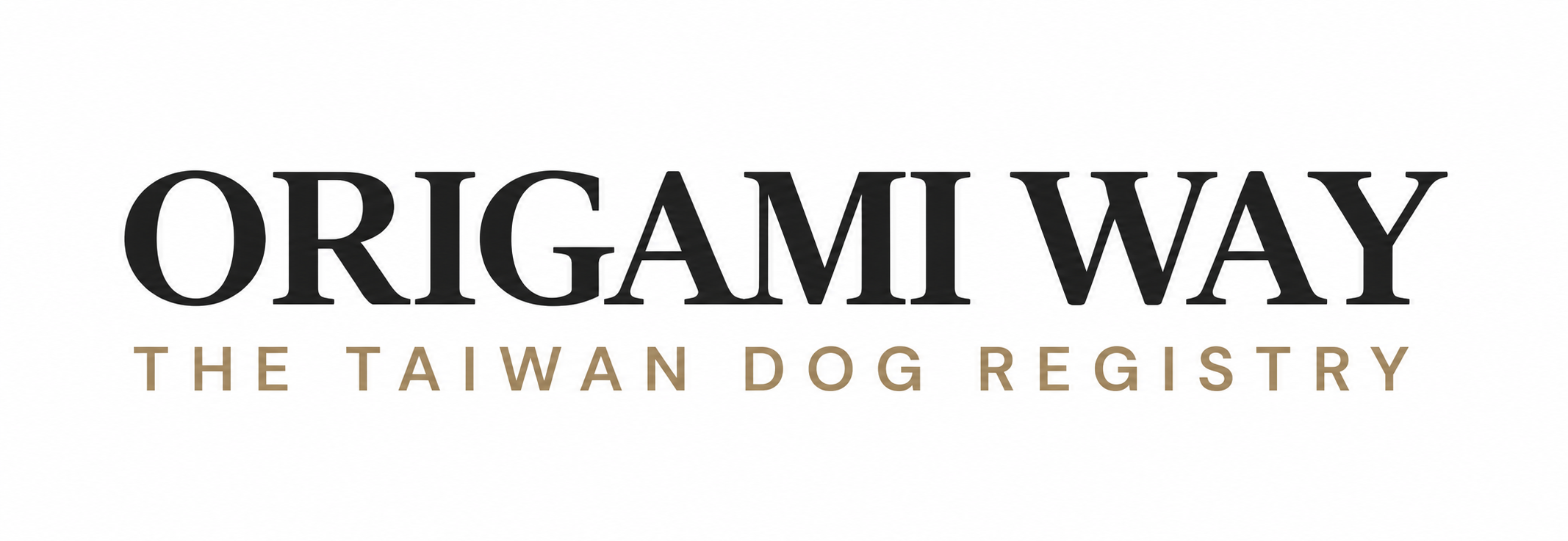 ORIGAMI WAY — Taiwan Dog registry